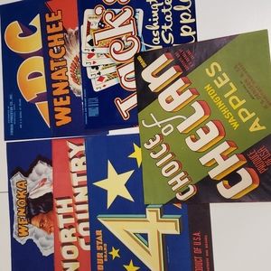 Washington apple labels